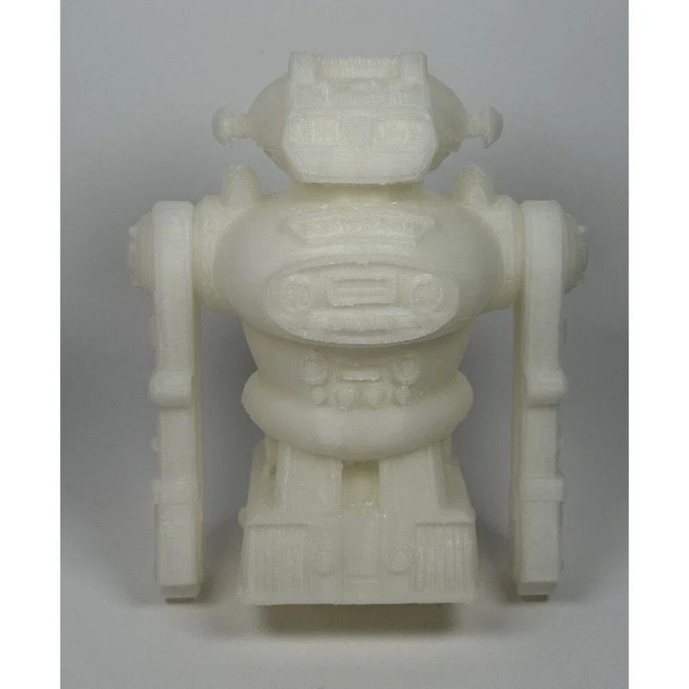 Karate Bot Robot Glow-In-The-Dark Robot Toy Figure Sculpture